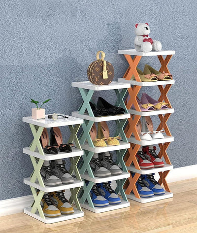 Rangement chaussures-pliable à 5 niveaux